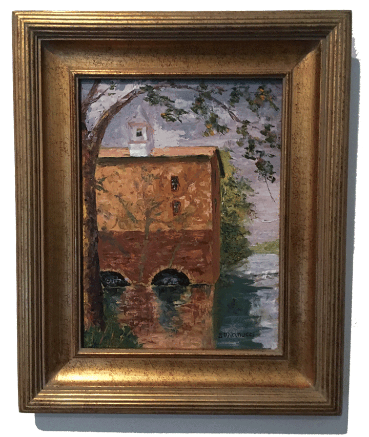 Mill Painting by Betty Minnucci